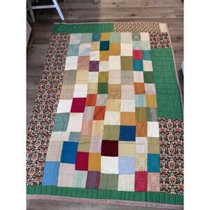 Handmade Quilt Approx 60”x 83”